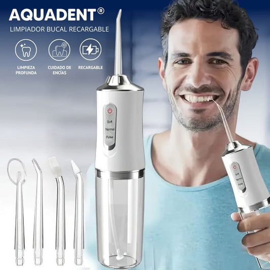 AquaDent®: Limpiador Bucal Recargable